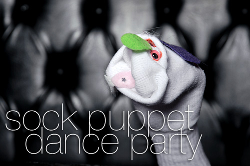sockpuppetparty Sock Puppet Dance Party at Darkroom