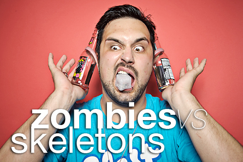 zombiesvsskeletonsblast Zombies vs Skeletons