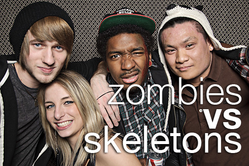 zombiesvsskeletonsnovember Zombies vs Skeletons